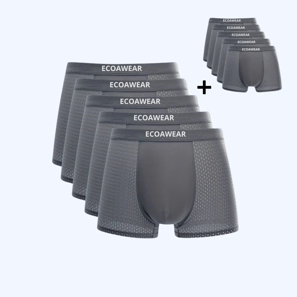 ECOAWEAR® Boxers en bambou – Pack de 5 | 5 offerts GRATUITS