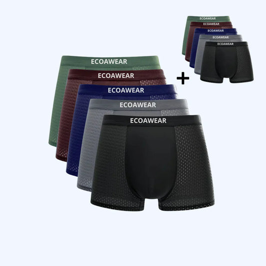 ECOAWEAR® Boxers en bambou – Pack de 5 | 5 offerts GRATUITS